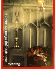 CPC-02  The High Altar at Christmas