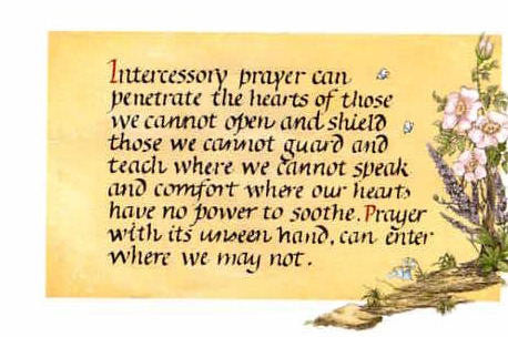BN-257 Intercessory prayer can