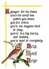 BN-619 A prayer for the times
